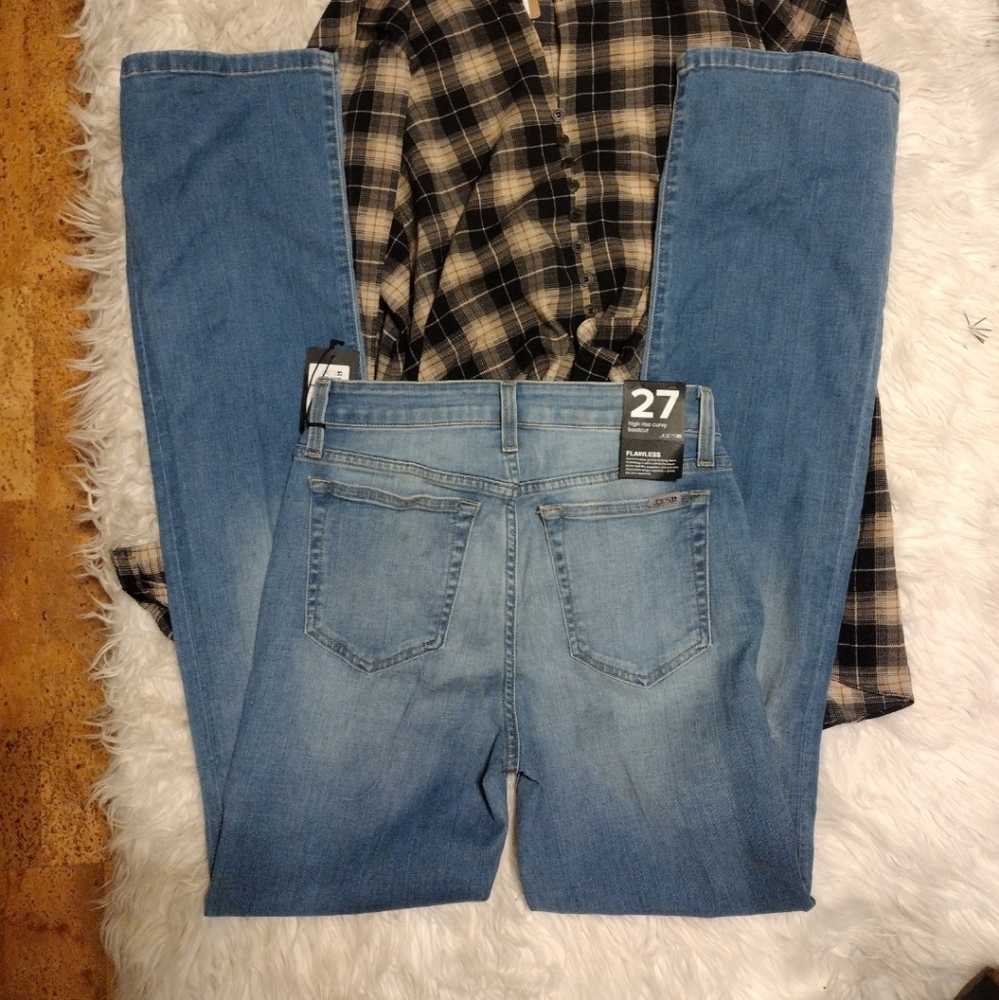 Joe Jeans Hi Rise Honey Curvy Bootcut Jeans Size 27 - Picture 8 of 9